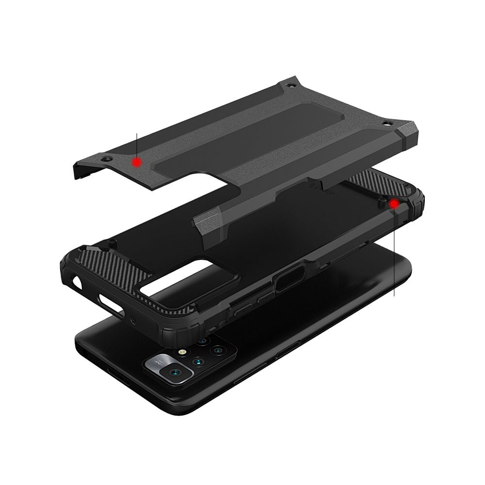 Techsuit Hybrid Armor - Xiaomi Redmi Note 11 Pro+ 5G - Black