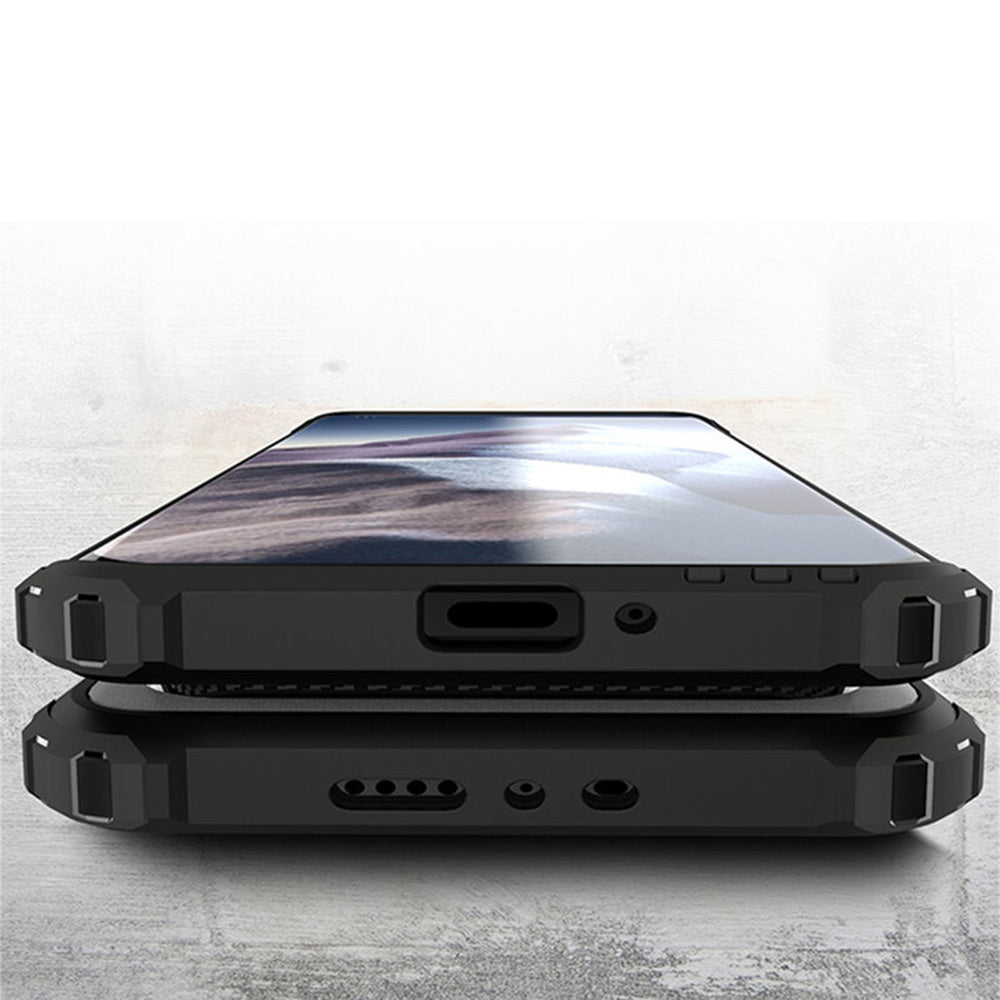Techsuit Hybrid Armor - Samsung Galaxy S21 FE - Black