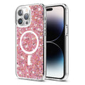 Sparkly Glitter MagSafe - iPhone 14 Pro Max - Pink