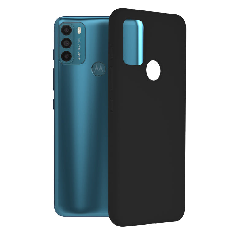 Soft Edge Silicone - Motorola Moto G50 - Black