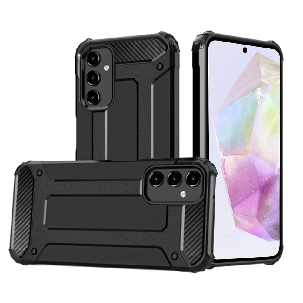 Techsuit Hybrid Armor - Samsung Galaxy A35 5G - Black