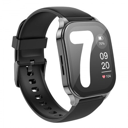 Smartwatch Hoco Y19 IP68 AMOLED Screen 300mAh V5.2 with Call Function Metal Grey