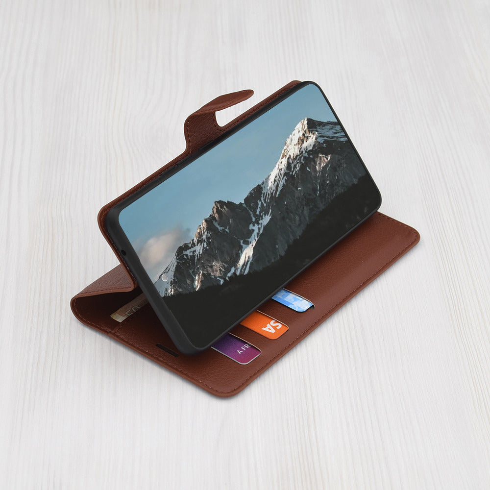 Leather Folio - Xiaomi Redmi 13/Poco M6 4G - Brown