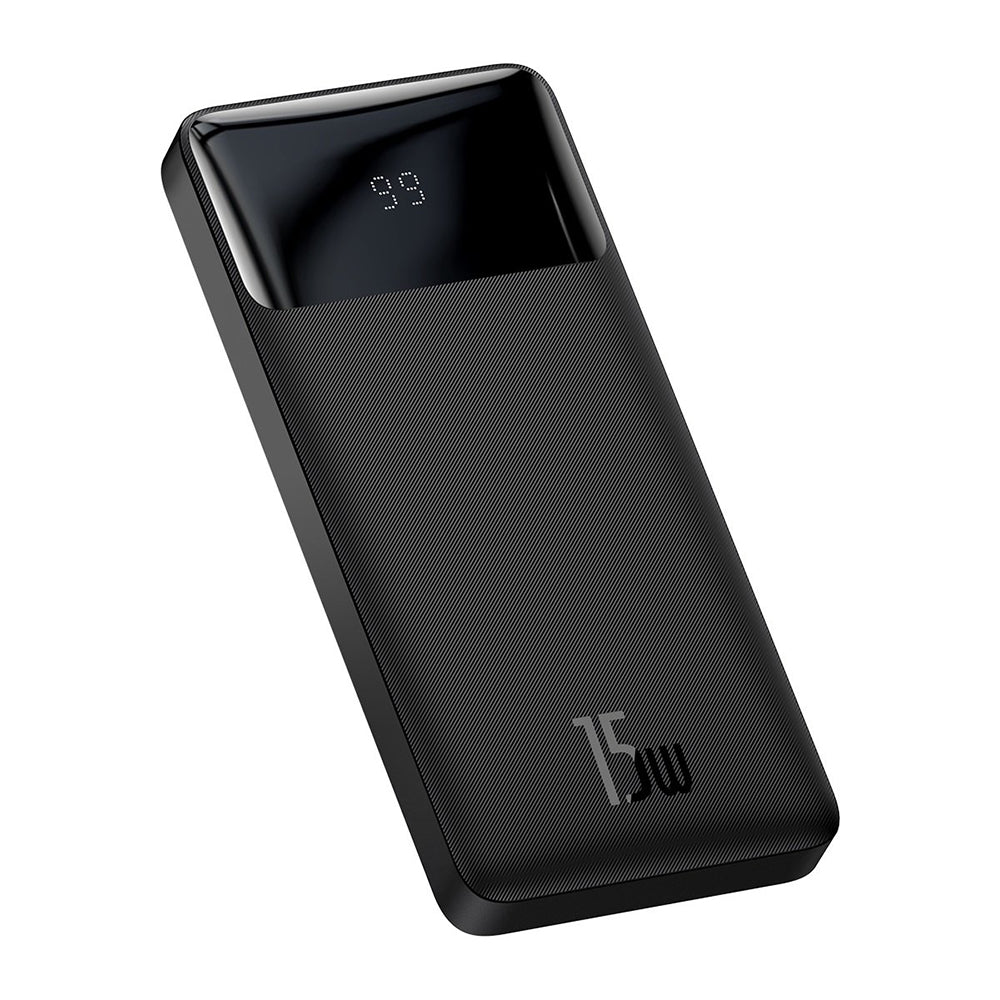 Baseus - Power Bank Bipow 10000mAh, 15W - Black