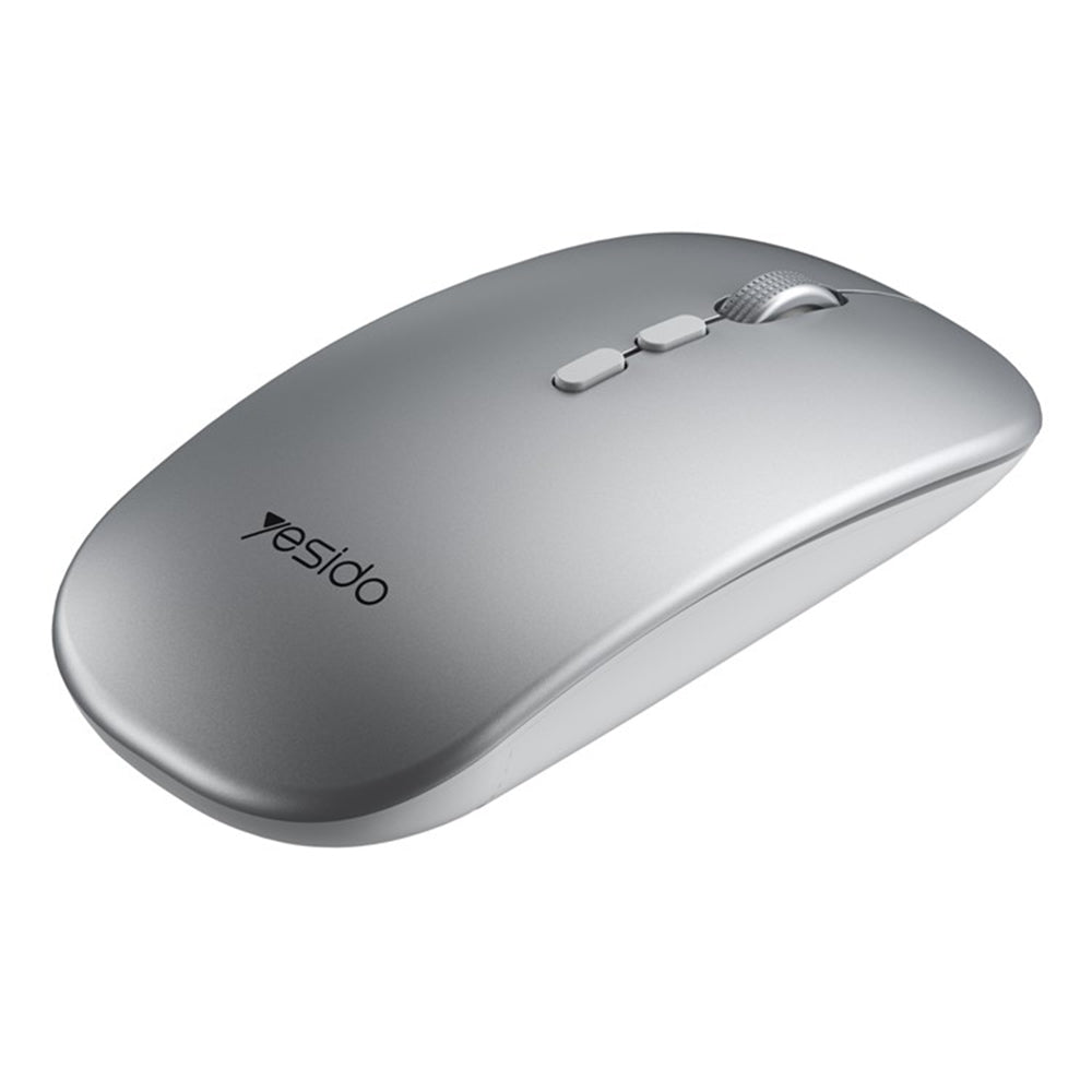 Yesido Wireless Mouse - 800/1200/1600DPI, 2.4G - Silver