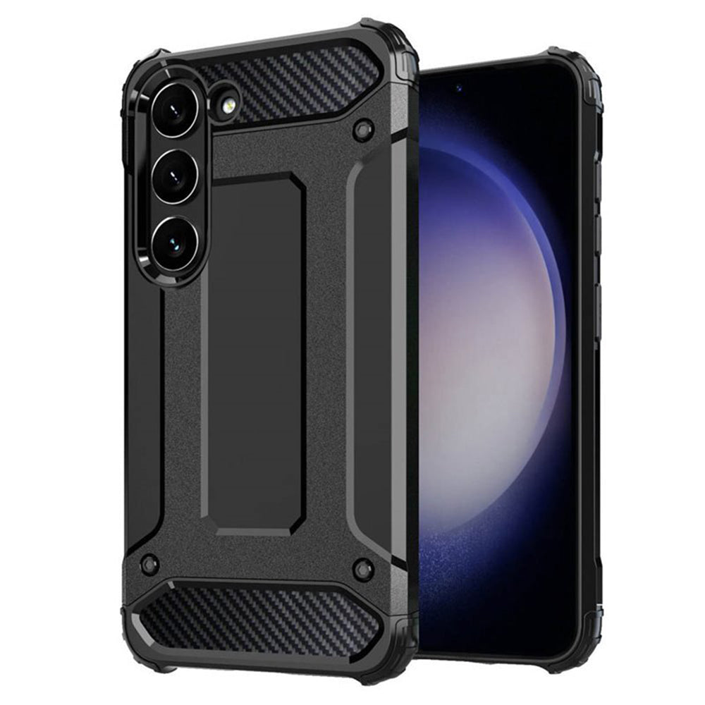 Techsuit Hybrid Armor - Samsung Galaxy S23 - Black