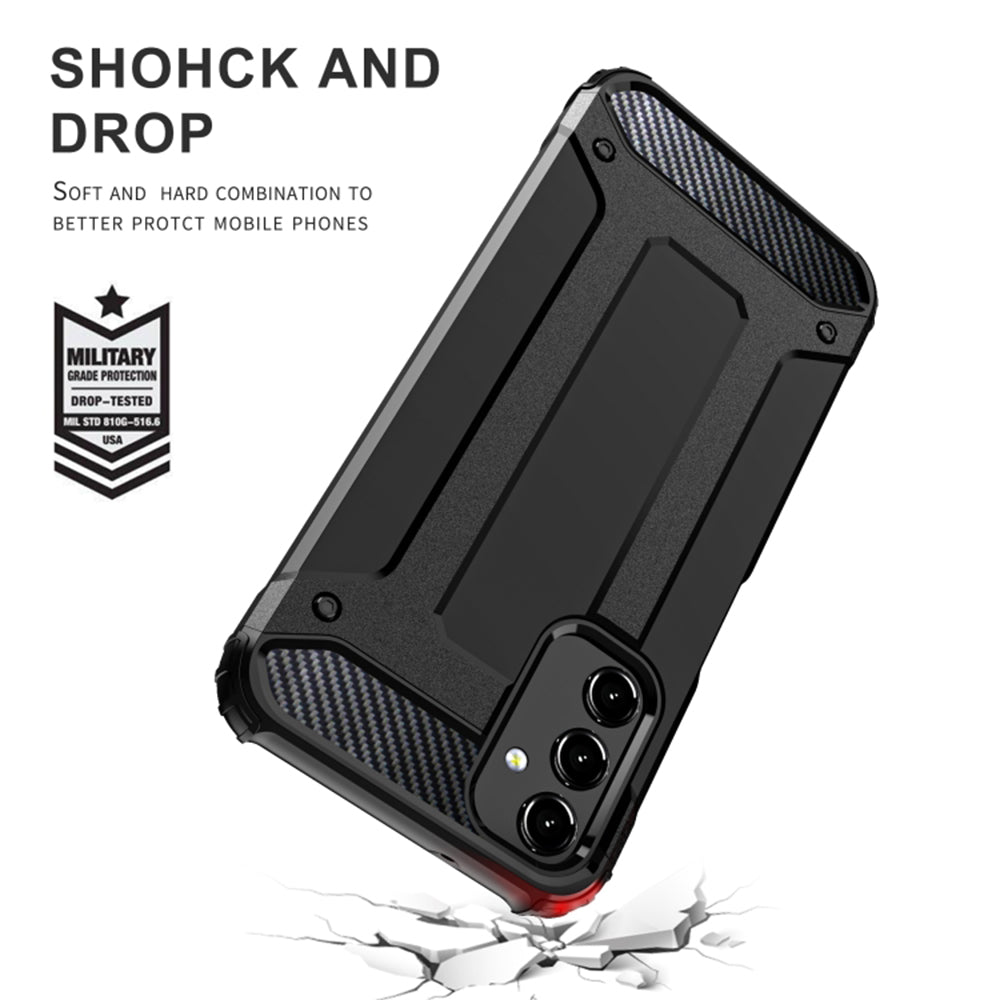 Techsuit Hybrid Armor - Samsung Galaxy A14 4G / 5G - Black