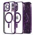 Luxury Glitter MagSafe - Samsung Galaxy S23 FE - Deep Purple