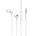 Ακουστικά BOROFONE BM49 με μικρόφωνο smart control 3.5mm audio plug Λευκά