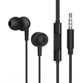 Ακουστικά BOROFONE BM49 με μικρόφωνο smart control 3.5mm audio plug Μαύρα