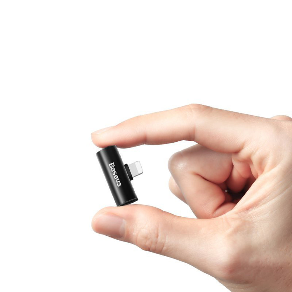 Baseus Audio Adapter L46 - Lightning to 2x Lightning 2A - Black