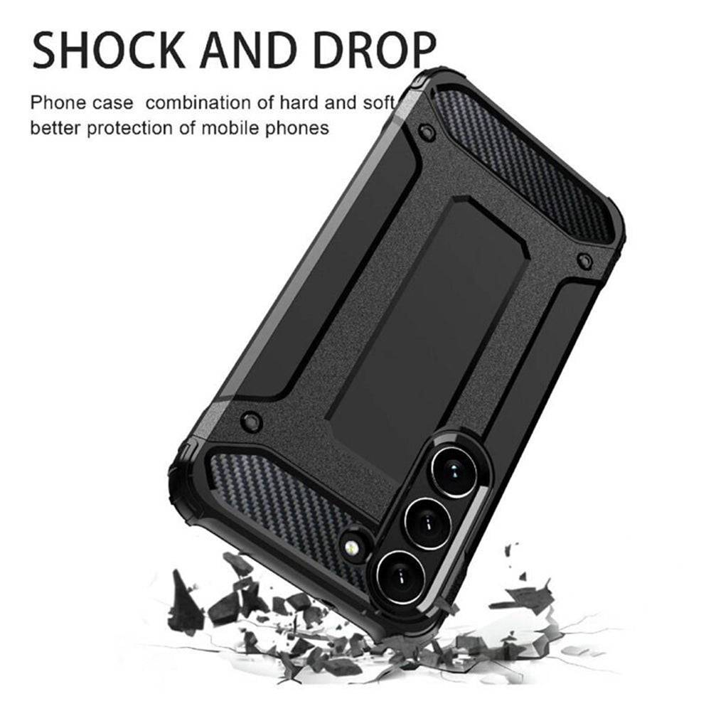 Techsuit Hybrid Armor - Samsung Galaxy S24 Plus - Black
