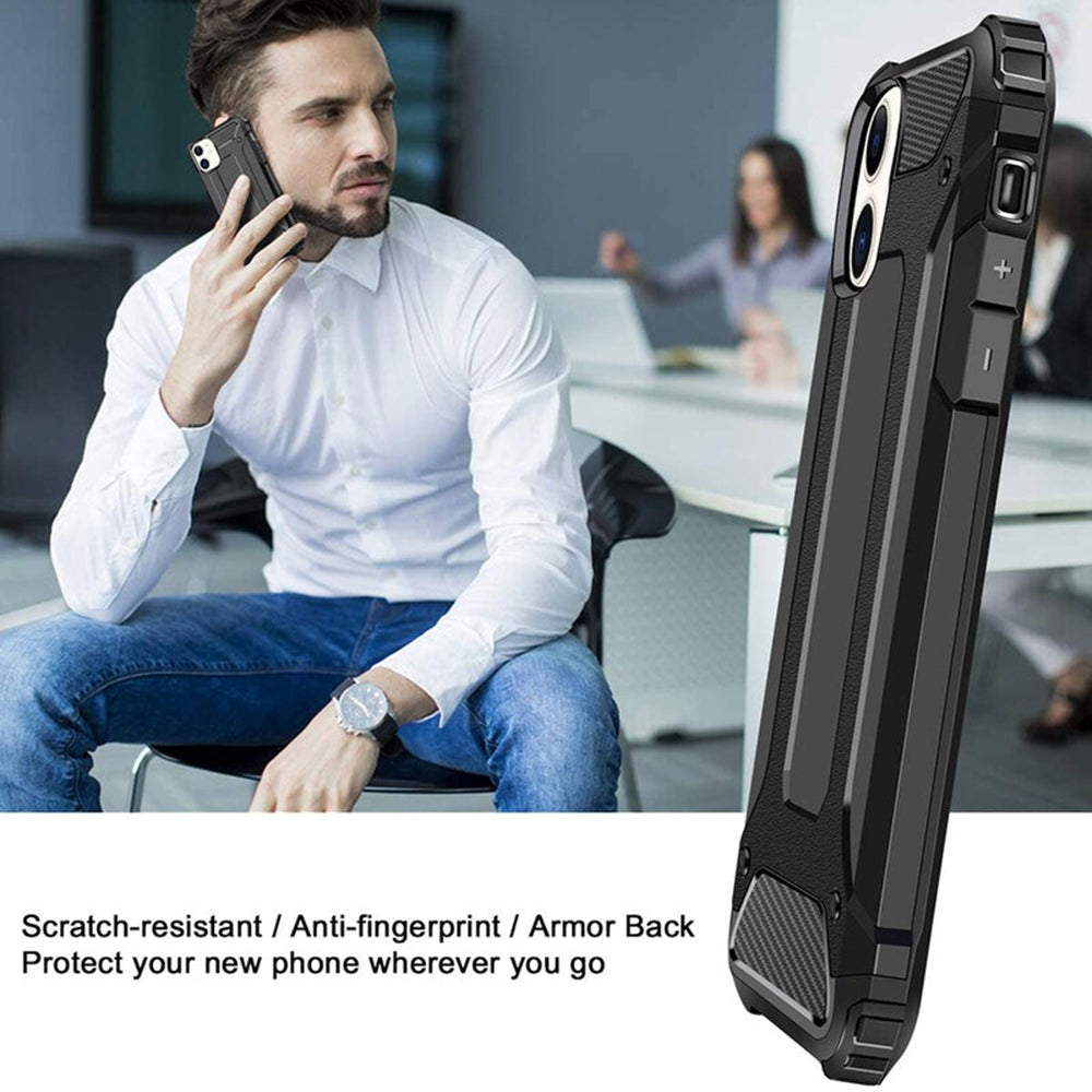 Hybrid Armor - iPhone 15 - Black
