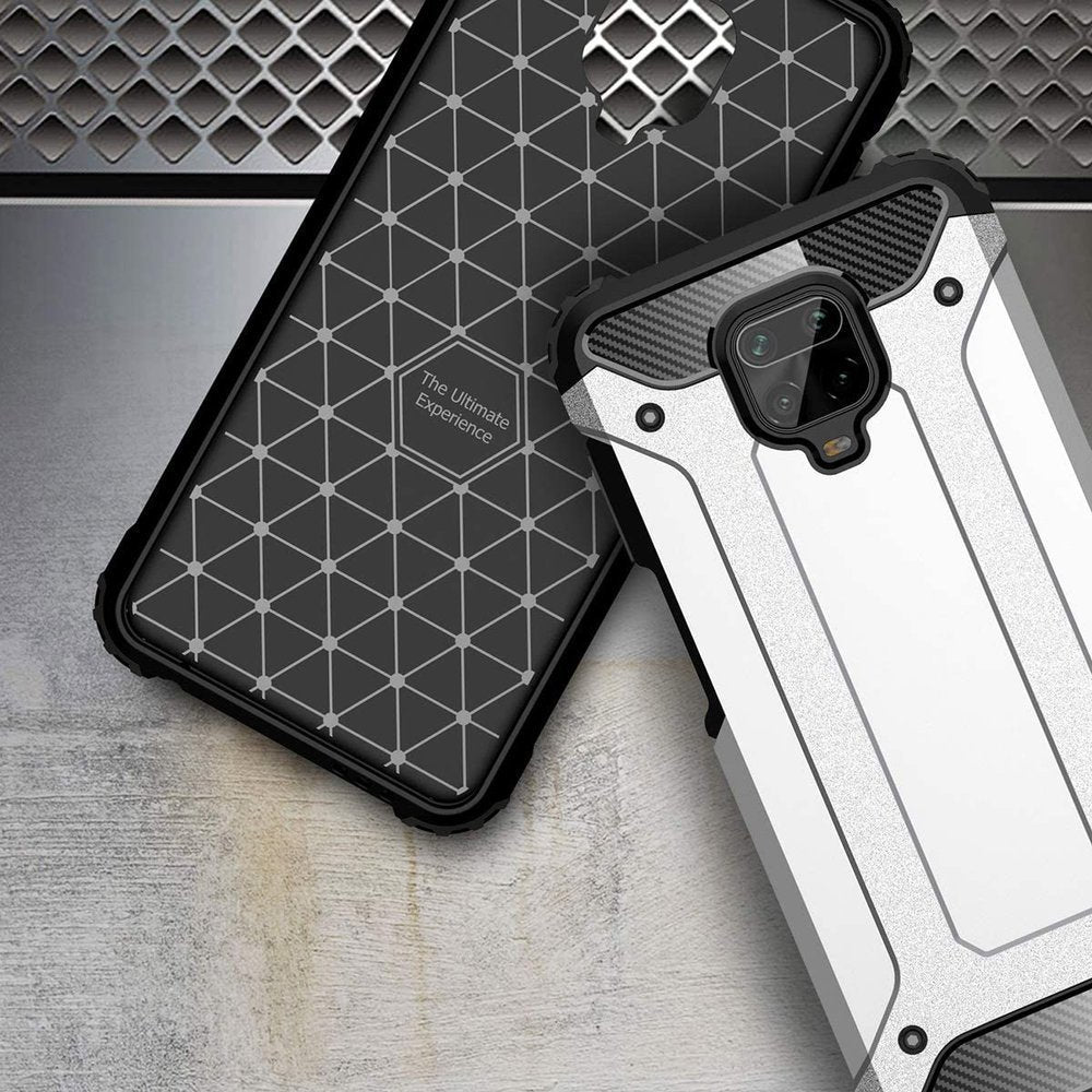 Techsuit Hybrid Armor - Xiaomi Redmi Note 9S/ Note 9 Pro/ Note 9 Pro Max - Black