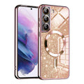 Luxury Glitter MagSafe - Samsung Galaxy S21 FE 5G - Rose Gold