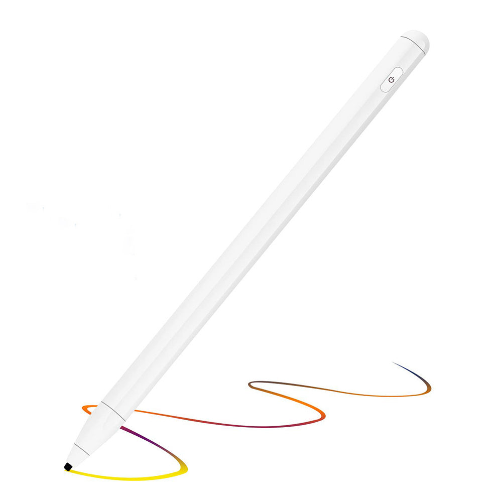 Stylus Pen - Active, Android, iOS, Microsoft, with Charging Cable White