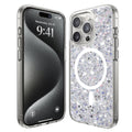 Sparkly Glitter MagSafe - iPhone 14 - White