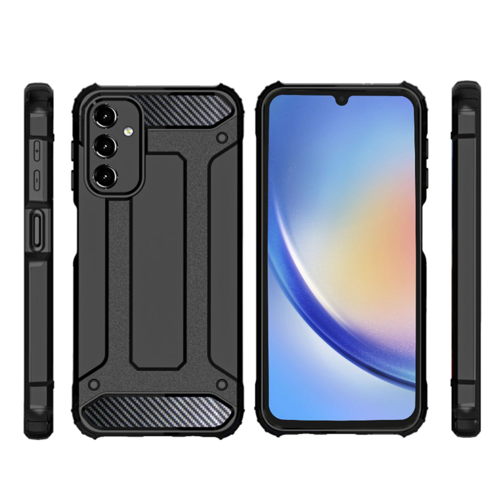 Techsuit Hybrid Armor - Samsung Galaxy A15 4G / A15 5G - Black