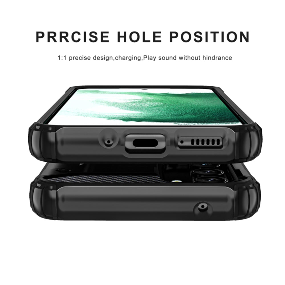 Techsuit Hybrid Armor - Samsung Galaxy A54 - Black