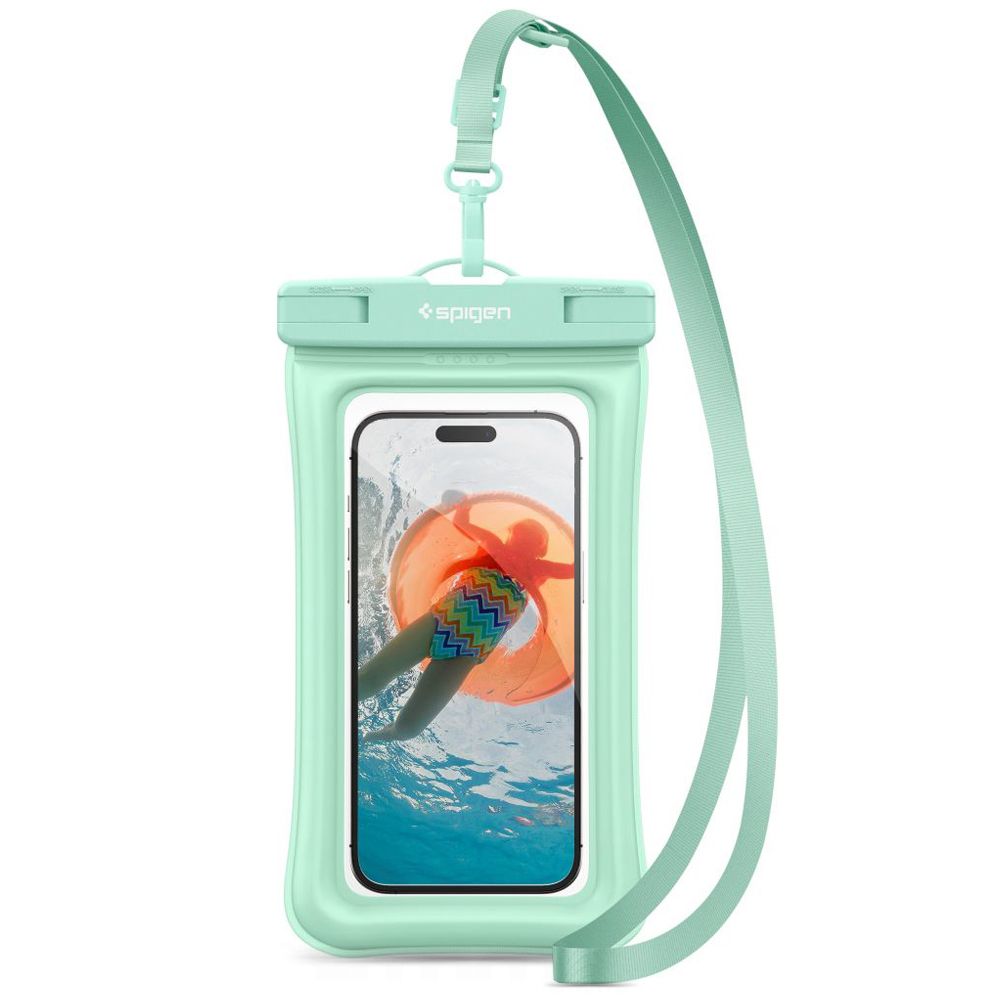 Spigen Waterproof Case (A610) - IPX8, for Phone max 6.9" - Mint