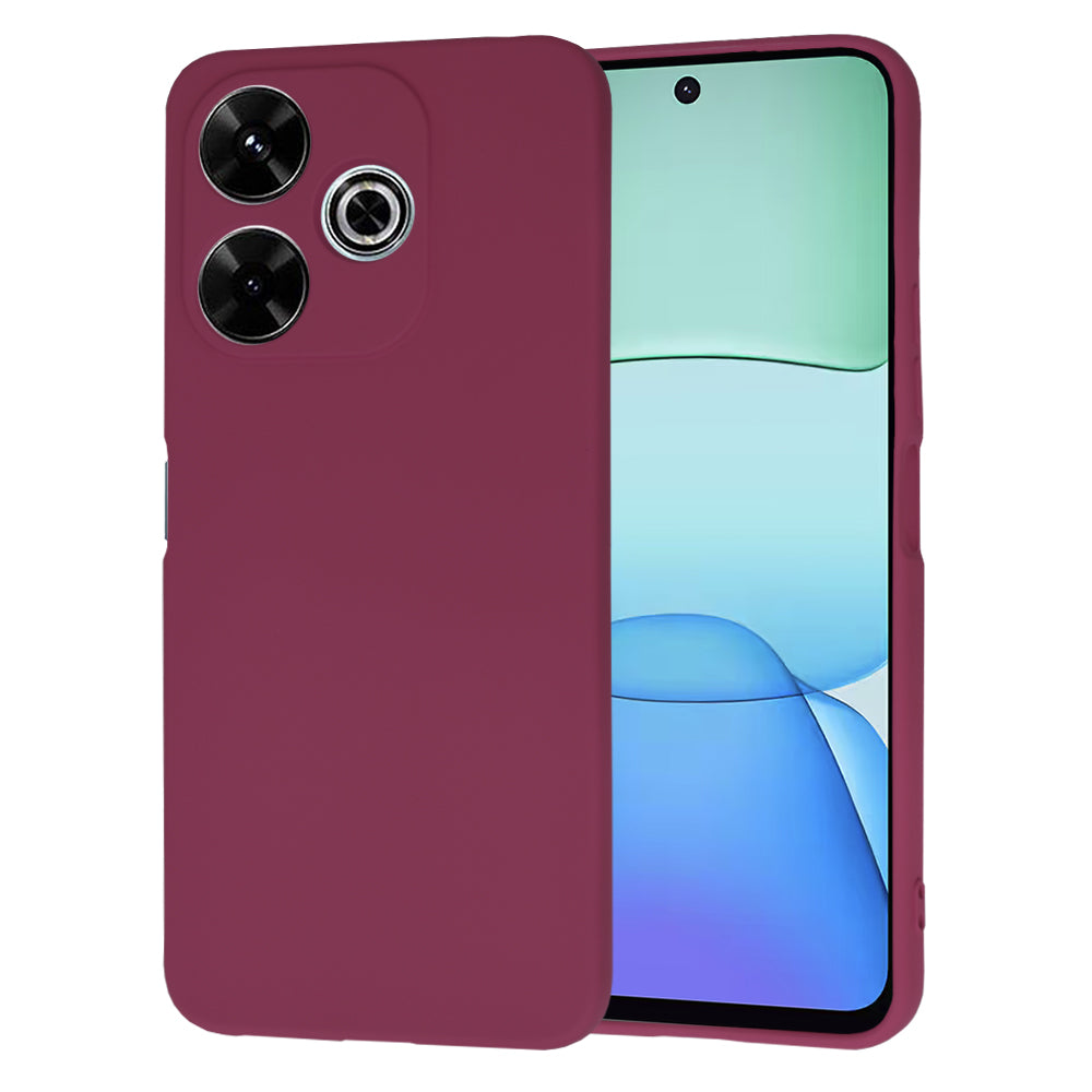 SoftFlex - Xiaomi Redmi 13/Poco M6 4G - Plum Red