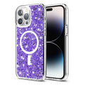 Sparkly Glitter MagSafe - iPhone 14 Pro Max - Purple