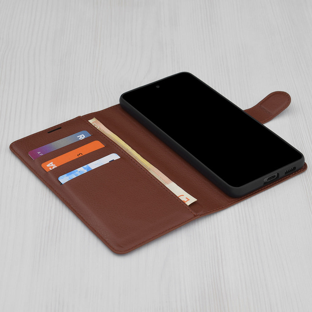 Leather Folio - Xiaomi Redmi 13/Poco M6 4G - Brown