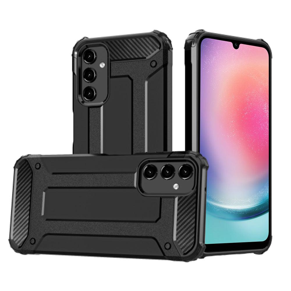 Techsuit Hybrid Armor - Samsung Galaxy A24 - Black