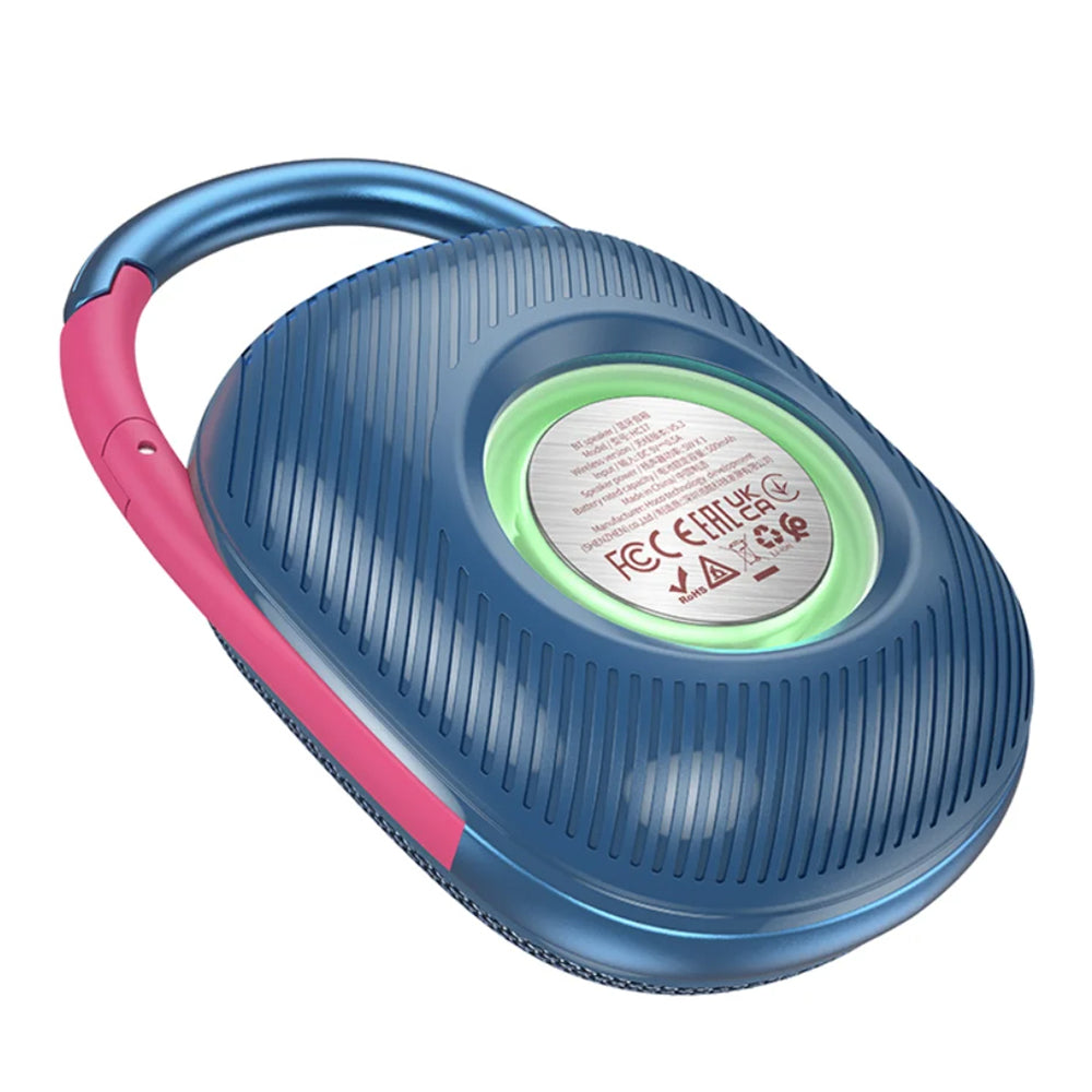 Hoco - Wireless Speaker Easy Joy Sports (HC17) - with Belt Holder - Navy Blue
