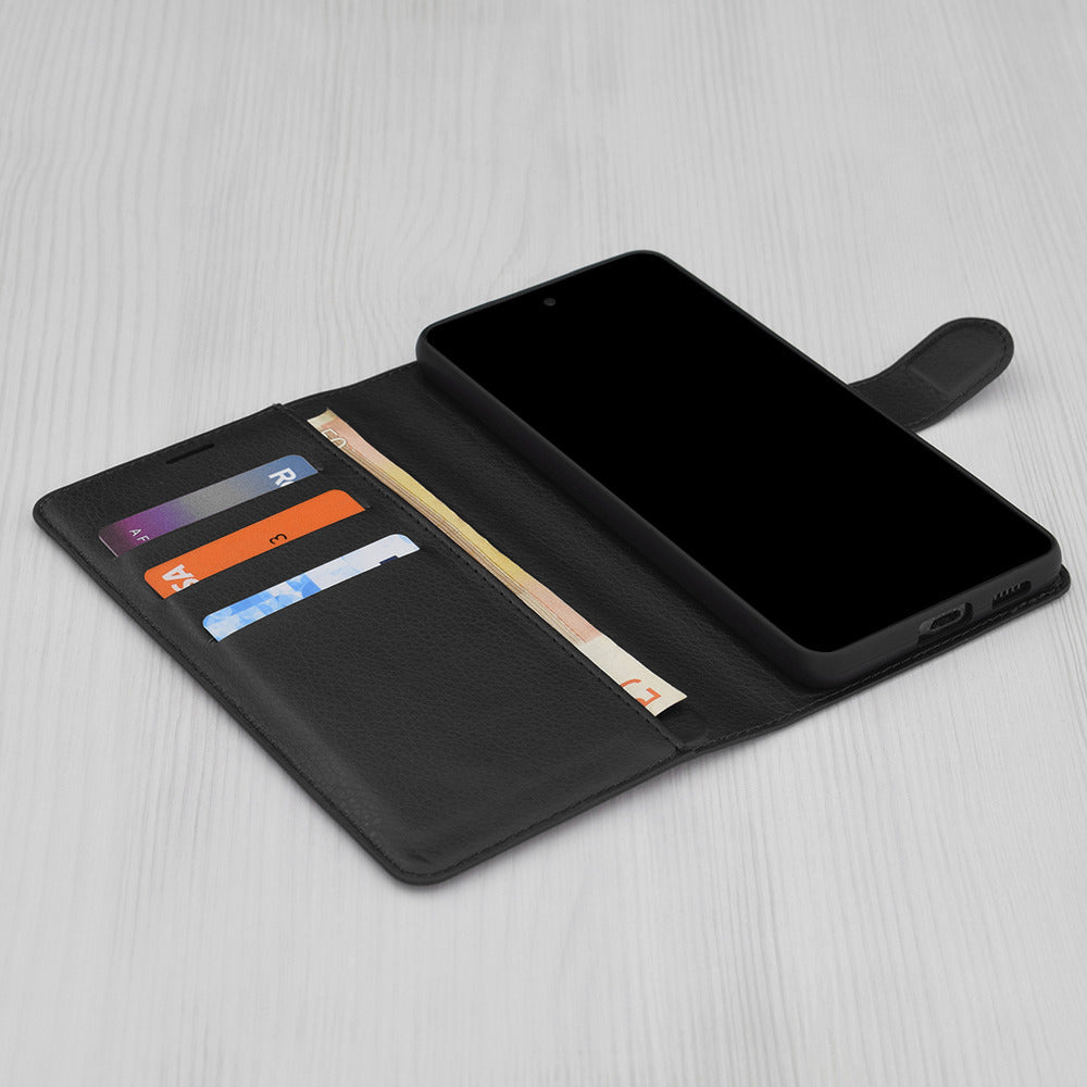 Leather Folio - Xiaomi Redmi 13/Poco M6 4G - Black