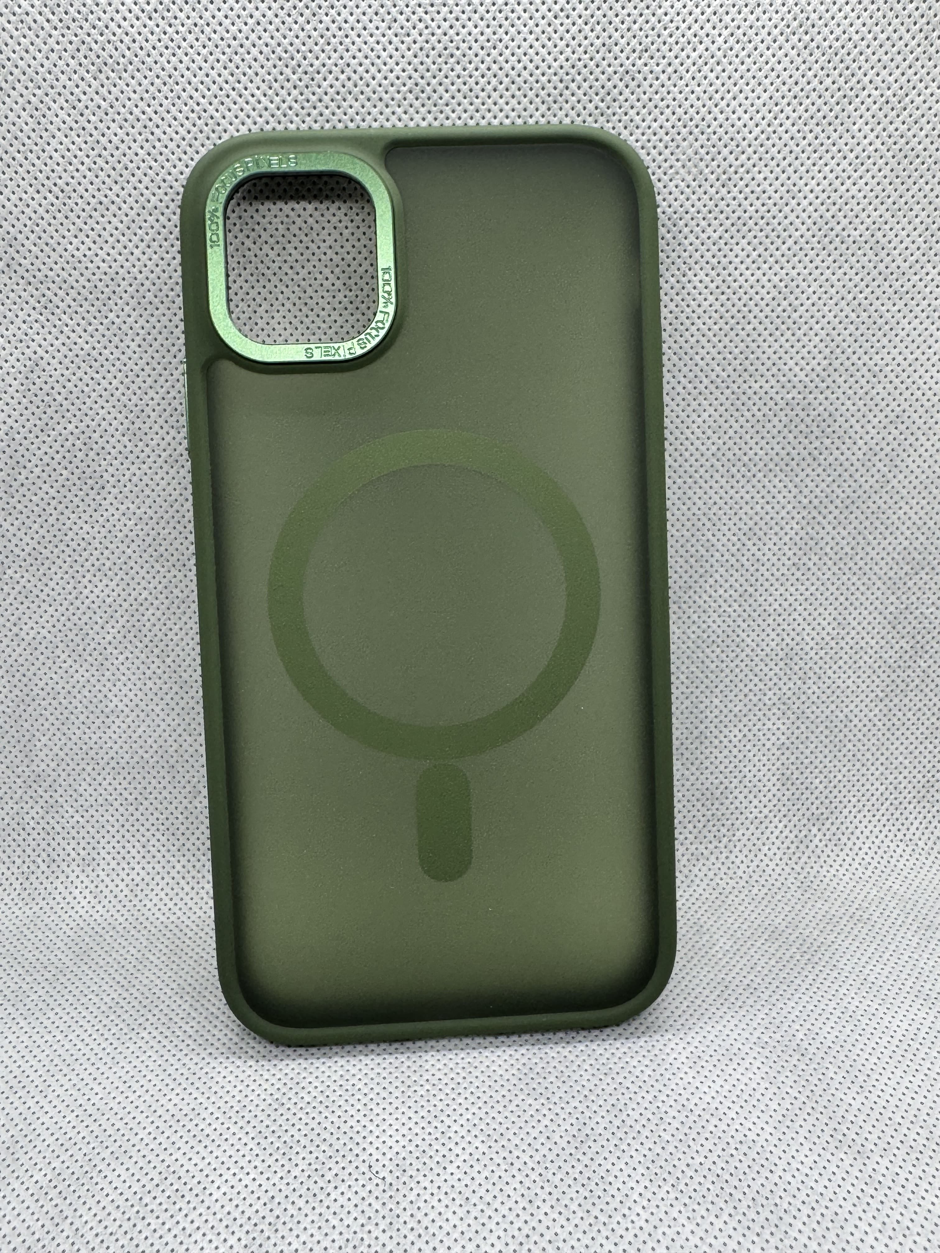 New Case με MagSafe Πράσινη