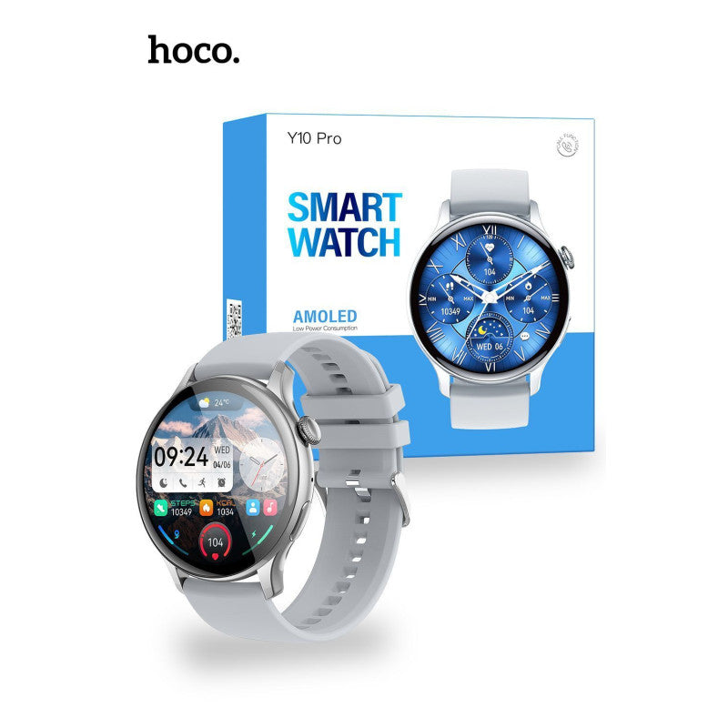 HOCO Y10 Pro Smart Watch IP68 - Silver