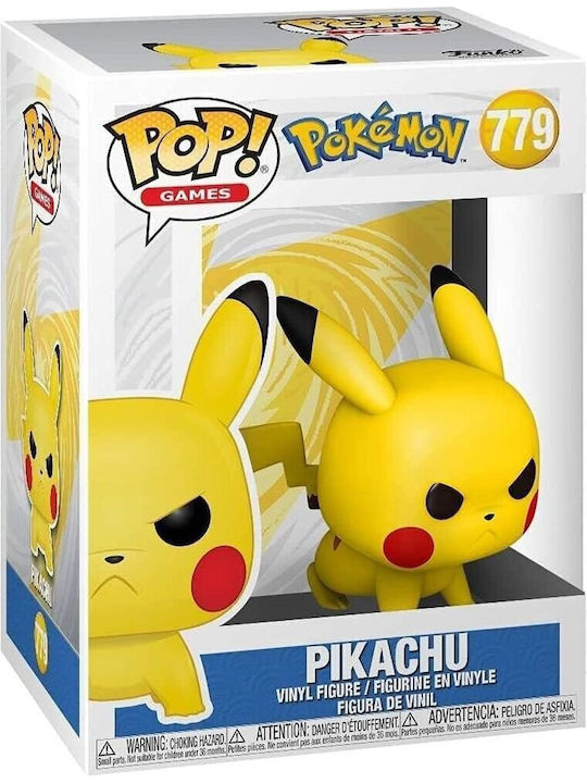 Funko Pop! Games: Pokemon - Pikachu (Attack Stance) #779 Vinyl Figure