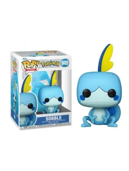 Funko Pop! Games: Pokemon Sobble Larmeleon Memmeleon #949 Vinyl Figure.