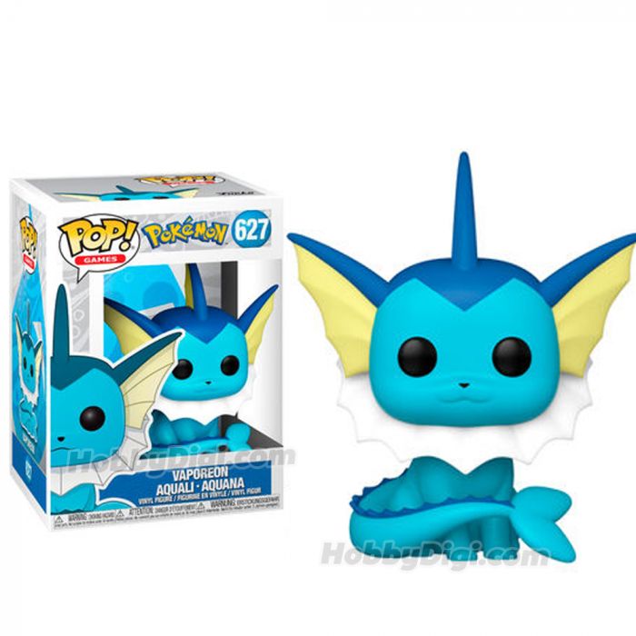 Funko Pop! Games: Pokemon Vaporeon #627 Vinyl Figure