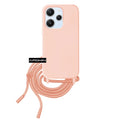 Soft Case with Lanyard Xiaomi Redmi 12 5-Colors - Color : Pink