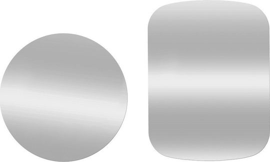 Badge for magnet car holdersilver