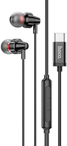 Hoco M90 Delight In-ear Handsfree με Βύσμα USB-C 1.2m - Black