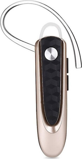 Fineblue HF-68 Earbud Bluetooth Handsfree Ακουστικό Ασημί
