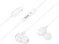 Hands Free Hoco M116 Benevolent Stereo USB-C με Μικρόφωνο Λευκά 1.2m