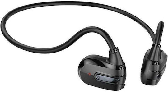 HOCO ES63 ΑΚΟΥΣΤΙΚΑ HANDSFREE GRACEFUL AIR CONDUCTION, ΜΑΥΡΟ